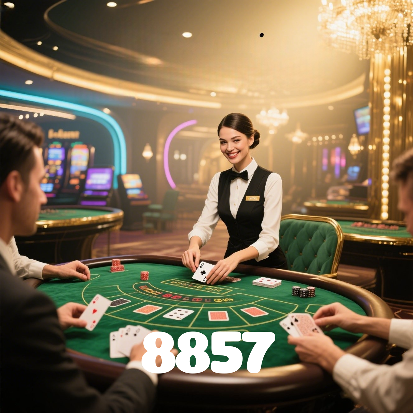 8857:Sinta a emoção de ganhar no blackjack! Aposte agora!